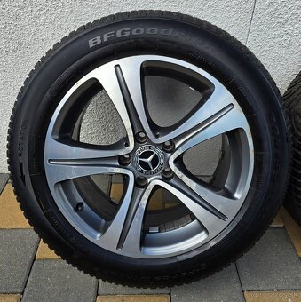 zimné Mercedes E 5x112 BFGoodrich 225/55 R17 DOT3422 - 2