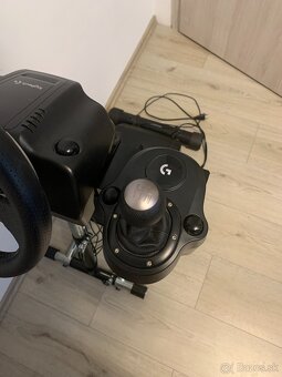 Predám Logitech G29 + radiaca páka + wheel stand - 2