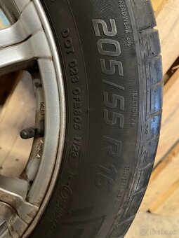 Letné pneumatiky na diskoch 205/55 R16 - 2