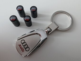 Predám: Audi kľúčenka a čiapočky (čierne) - 2
