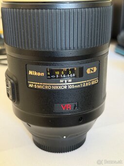 Nikon AF-S 105mm micro f/2.8 ED VR (NOVÝ) - 2