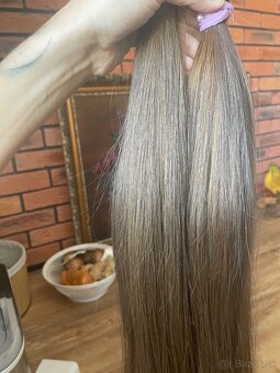 Ruske vlasy 230g 200ks 58 cm - 2