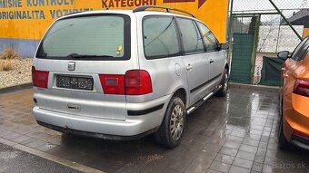 Seat alhambra 1.9tdi 85kw,rozredam na náhradné diely - 2