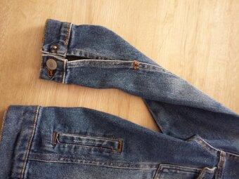 Top stav riflová bunda v super strihu a stave - 2