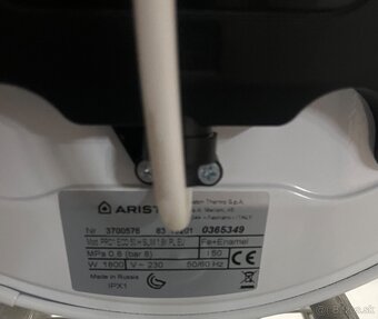 Elektricky ohrievač vody - 2