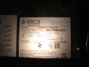 Digestor - odsávač pár - 2