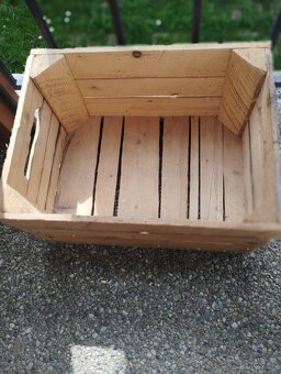 Drevené bedničky 6€ - 2