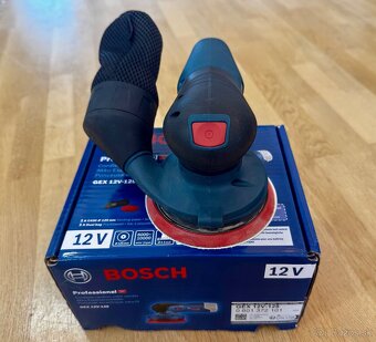 Bosch GEX 12V-125 aku excetrická brúska - 2