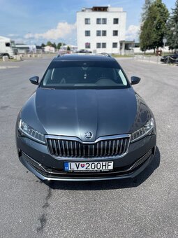 Škoda Superb 2.0 TDI DSG 147 kW – r.v. 2021, sivá metalíza - 2
