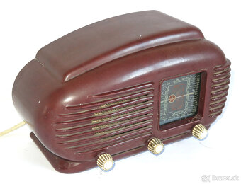 Elektrónkové bakelitové rádio Tesla Talisman 308U - 2