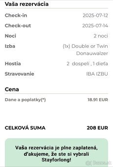 Vieden hotel blizko centra na 2 noci odstupim za polovicu - 2