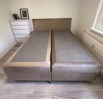 Manželská posteľ boxspring - 2