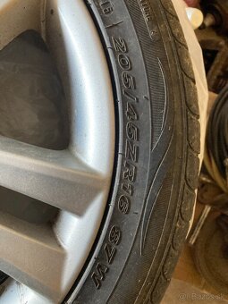 Hliníkové disky 5x110 R16, 205/45 R16 - 2