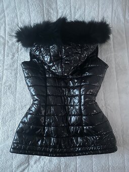 Čierna prešívaná vesta zn. Philipp Plein originál - 2
