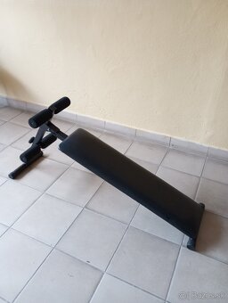 Šikmá lavička na brucho - za 1/2 ceny - 2