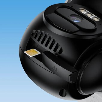 4G vonkajšia bezpečnostná kamera solárna - batéria 8000 mAh - 2