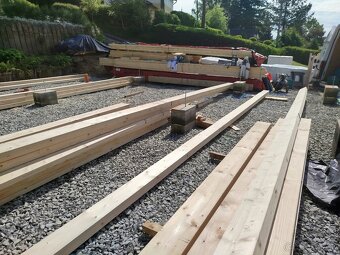 KVH hranoli, stavebné rezivo - 2