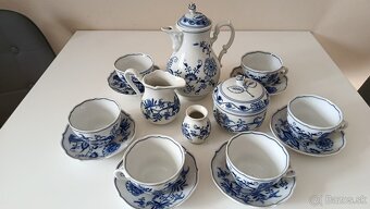 Čajový servis - cibuliak zn. Zweibelmuster - 2