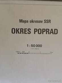 3 Mapy okres Poprad 1969-1984-1989 - 2
