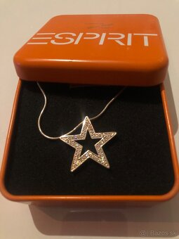 Predám strieborny náhrdelník Esprit - 2