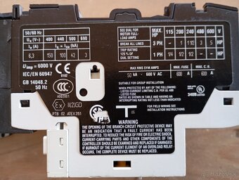 Motorový spúšťač Moeller PKZM0-6,3 + stýkač DIL EM-10 - 2