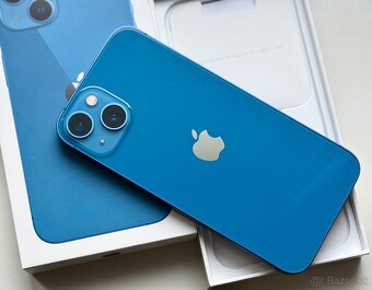 iPhone 13 Blue BATERIE 100% TOP - 2
