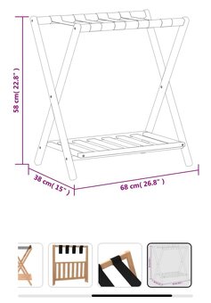 Nosič batožiny - polička - 2