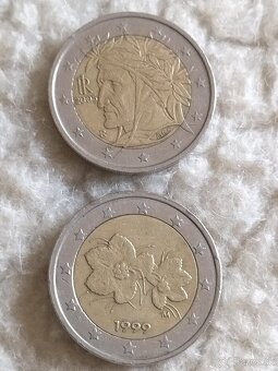 Vzácne obehové 2 euro mince - 2