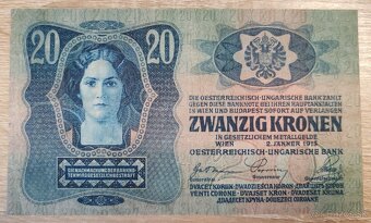 20 koruna, 1913, 2306, Rakúsko Uhorsko - 2