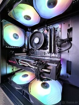 Herný PC Ryzen 5 3600 / RX 5700 XT / 16GB RAM / 500GB NVMe - 2