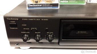 HX PRO 3-hlavovy kazetovy deck TECHNICS RS-BX601 JAPAN, AK45 - 2