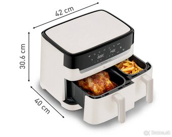 TEPLOVZDUŠNA FRITEZA Tefal Dual Easy Fry Essential White - 2