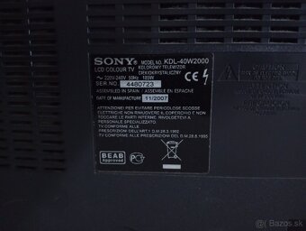 Predám starší LCD Sony - 2