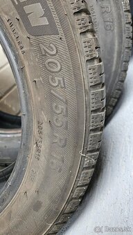 Predam dva zimne plaste Michelin 205/55 - 2