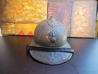 Prilba Adriam WW2 Francúzsko 1 - 2