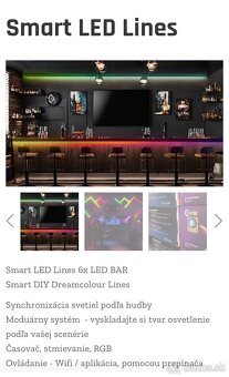 Smart led lines svetlo - 2