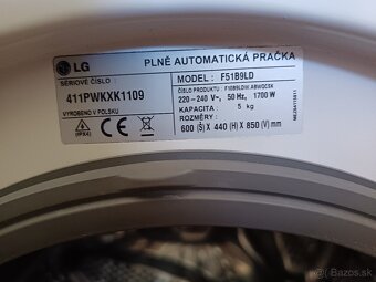 LG F51B9LD na diely - 2