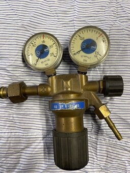 Budíky na fľašu CO2, argon - 2
