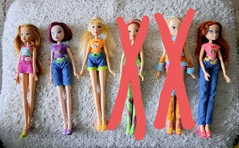 Monster, Winx, Barbie babiky - 2
