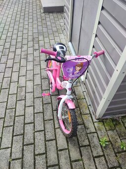 Predám zachovalý dievčenský bicykel 14' - 2