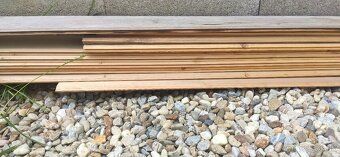 🌲 Predám smrekové podhľadové palubky – zvyšný materiál - 2