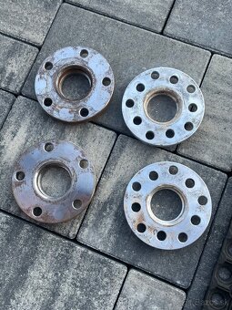 5x112 rozširovacie podložky 2x 10mm 2x 15mm, 57.1mm - 2