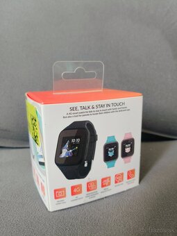 Úplne nové hodinky čierne TCL FAMILY WATCH MT40 - 2