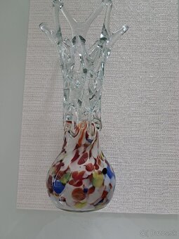 Váza z hutneho skla - 2