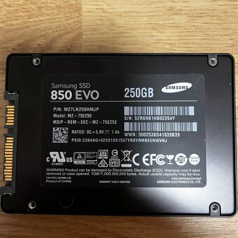 Samsung SSD 850 EVO 250GB - 2