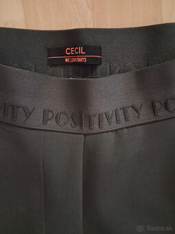 khaki nohavice CECIL veľ.L - 2