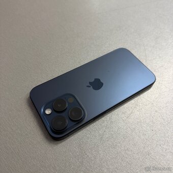 Predám Apple iphone 15 PRO 128GB Blue Titanium - 2