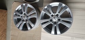 4x RIAL disky 7Jx16 H2 ET38 5x112 ako nove - 2