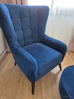 Kreslo , taburet - 2