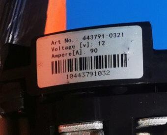 Alternator ALANKO 10443791 pre SMART 451 CDI diesel - 2